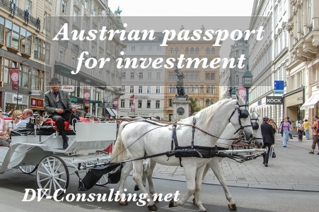 Austrian passport for investment